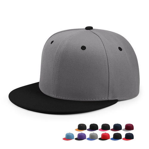 black grey cap